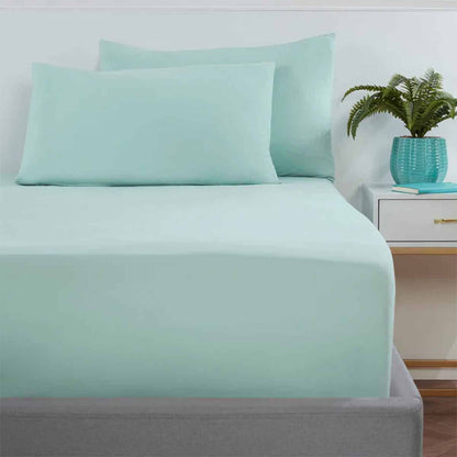 Σεντόνι με Λάστιχο 160x200+40εκ Petrol