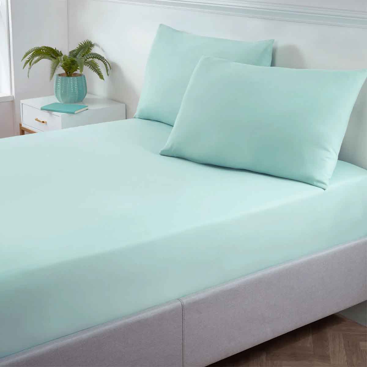 Σεντόνι με Λάστιχο 160x200+40εκ Petrol