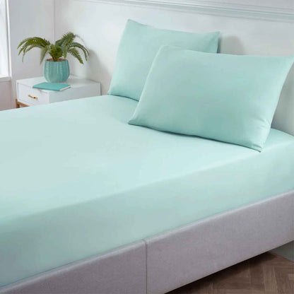 Σεντόνι με Λάστιχο 160x200+40εκ Petrol