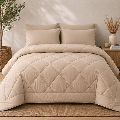 Πάπλωμα Υπέρδιπλο 220x240 Beige