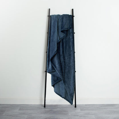 Κουβέρτα Καναπέ / Διακοσμητικό Ριχτάρι 130x160εκ Navy Blue