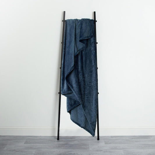 Κουβέρτα Καναπέ / Διακοσμητικό Ριχτάρι 130x160εκ Navy Blue