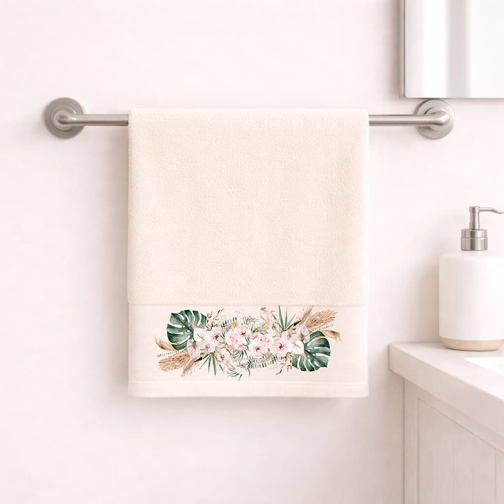 Πετσέτα Προσώπου 50×90εκ Boho Ecru