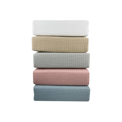 Κουβέρτα Πικέ Υπέρδιπλη Waffle Ξενοδοχείου 230x245εκ White