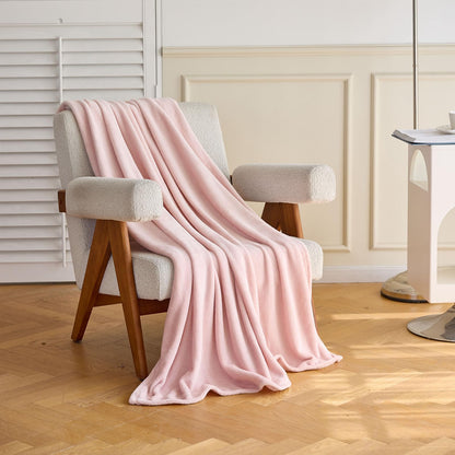 Κουβέρτα Καναπέ / Διακοσμητικό Ριχτάρι 130x160εκ Light Pink