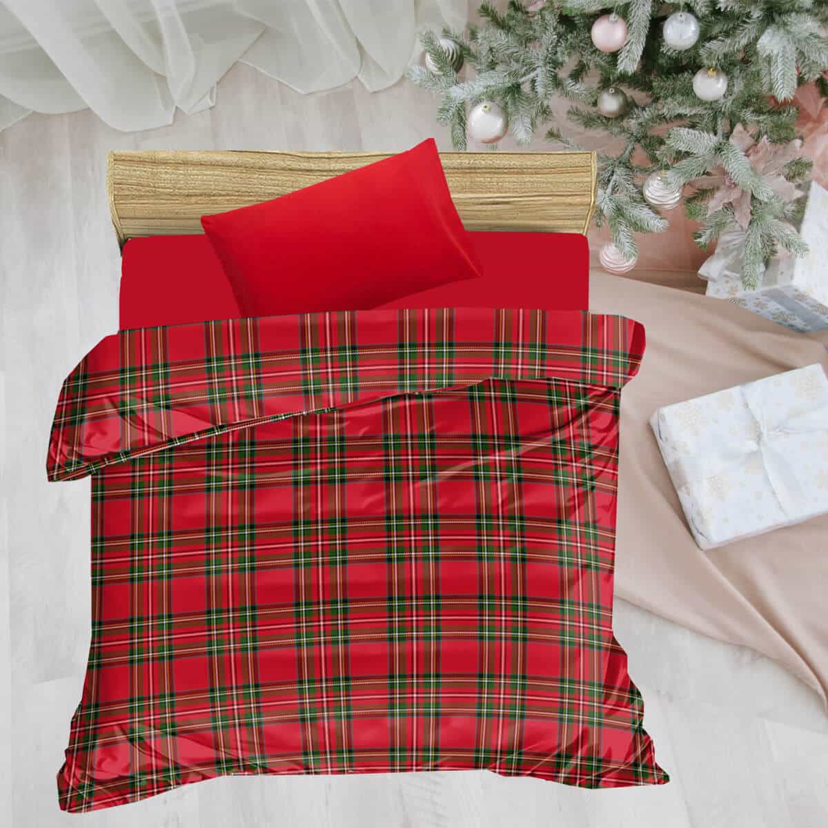 Χριστουγεννιάτικο Σετ Σεντόνι Μονό