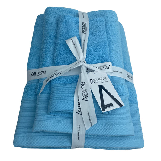 Πετσέτες Σετ 3 Τμχ Turquoise