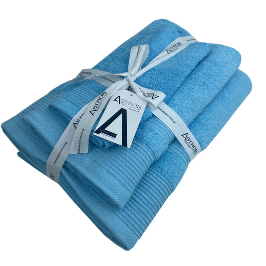 Πετσέτες Σετ 3 Τμχ Turquoise