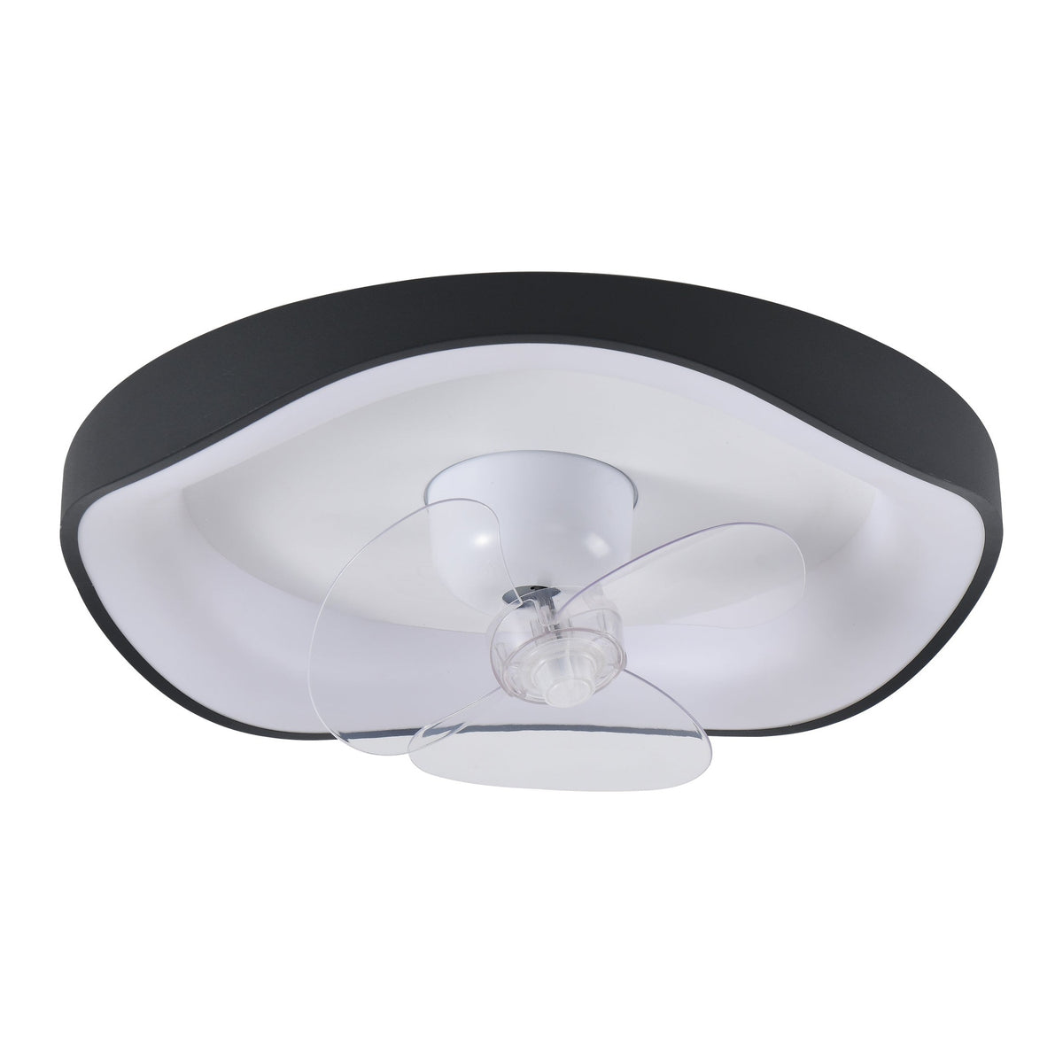 CFC 9509# BK ΑΝΕΜΙΣΤΗΡΑΣ ΜΑΥΡΟΣ ΟΡΟΦΗΣ ΚΙΝΟΥΜΕΝΗ ΚΕΦΑΛΗ 30W LED 3 COLORS DIMMER CONTROL Φ50x20