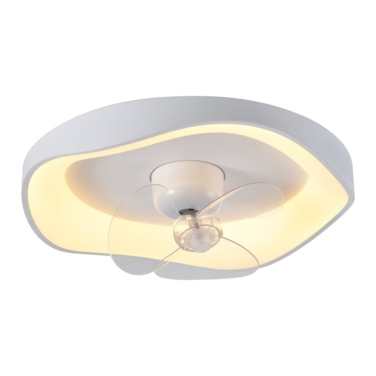 CFC 9509# WH ΑΝΕΜΙΣΤΗΡΑΣ ΛΕΥΚΟΣ ΟΡΟΦΗΣ ΚΙΝΟΥΜΕΝΗ ΚΕΦΑΛΗ 30W LED 3 COLORS DIMMER CONTROL Φ50x20