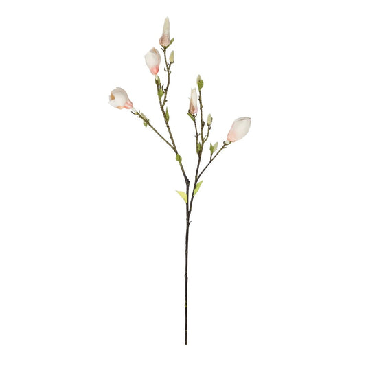 CHAMPAGNE MAGNOLIA BRANCH 21423 Τεχνητό Διακοσμητικό Κλαδί Σαμπανί Μαγνόλια Y100cm