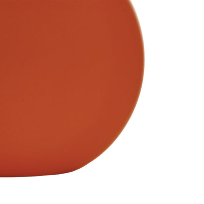 CINNAMON 21291 Διακοσμητικό Κεραμικό Βάζo Πορτοκαλί Π15 x Μ15 x Υ14