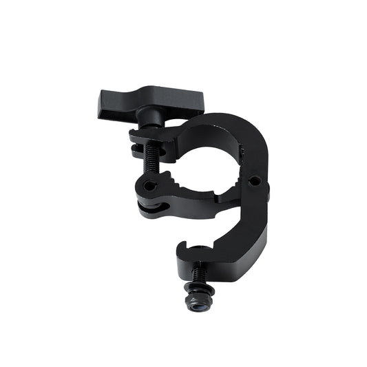 CLAMPS 51181 Επαγγελματικός Γάντζος Hook Αλουμινίου Ύψηλης Αντοχής για Κρέμαση, Στήριξη & Τοποθέτηση Προϊόντων Stage σε Τράσες - Μ17 x Π12 x Υ3cm - Μαύρο