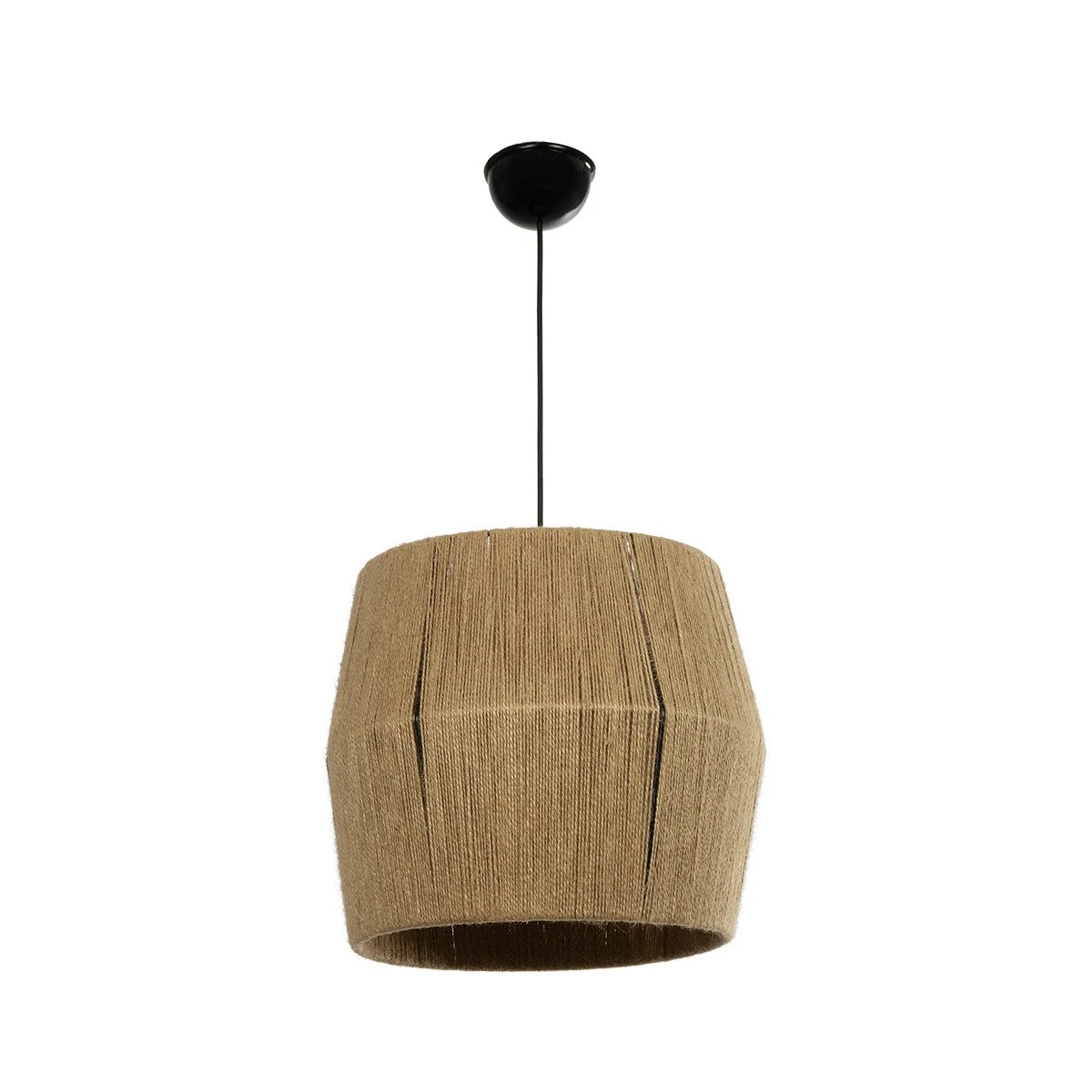 CONE 205-0057 Boho Κρεμαστό Φωτιστικό Οροφής με Ντουί 1 x E27 AC 220-240V IP20 - Μπεζ - M38 x Π38 x Υ34