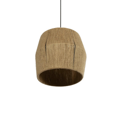 CONE 205-0057 Boho Κρεμαστό Φωτιστικό Οροφής με Ντουί 1 x E27 AC 220-240V IP20 - Μπεζ - M38 x Π38 x Υ34
