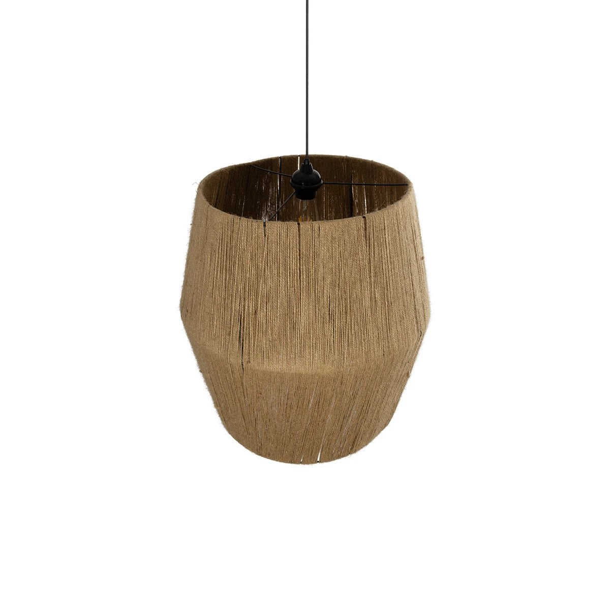 CONE 205-0058 Boho Κρεμαστό Φωτιστικό Οροφής με Ντουί 1 x E27 AC 220-240V IP20 - Μπεζ - M55 x Π55 x Υ50
