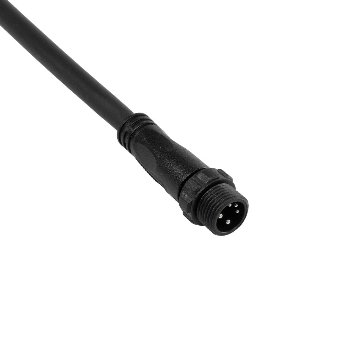 CONNECTOR 60958 5 Pin Καλώδιο/Επέκταση Ι 1 Μέτρου με Είσοδο 1 x Αρσενικό Βύσμα & Έξοδο 1 x Θηλυκό Βύσμα Αδιάβροχο IP68 - Μαύρο - Μ100 x Π1.6 x Υ1.6