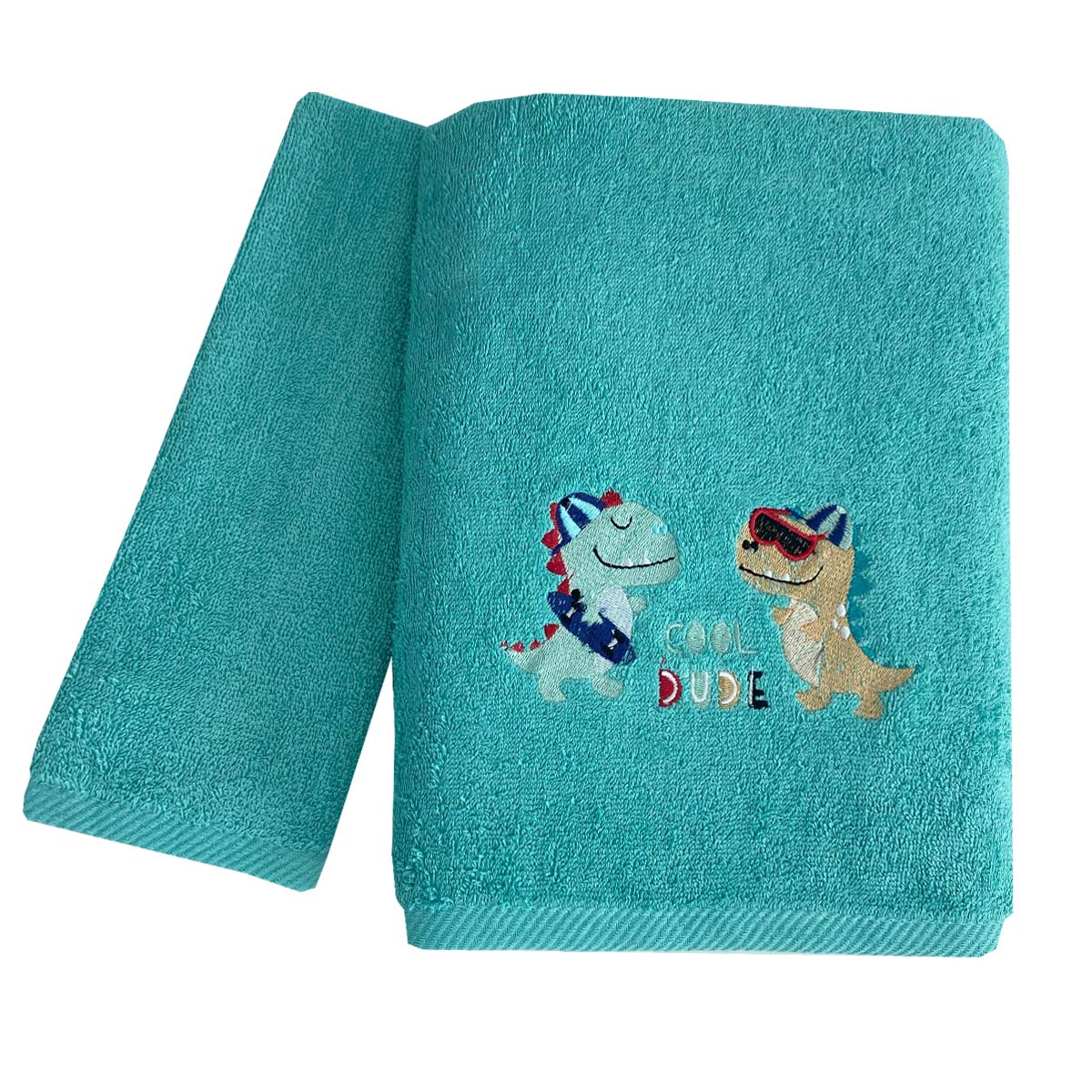 Παιδικές Πετσέτες (Σετ 2 Τεμ) Cool Dino