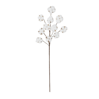 COTTON BRANCH 20569 Τεχνητό Διακοσμητικό Κλαδί Βαμβάκι Μ30 x Π6 x Υ80
