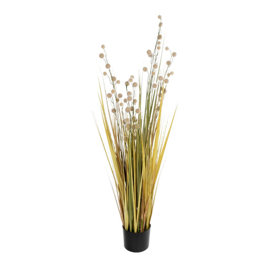 CRASPEDIA GRASS 21479 Τεχνητό Διακοσμητικό Φυτό Κρασπέδια Υ120cm