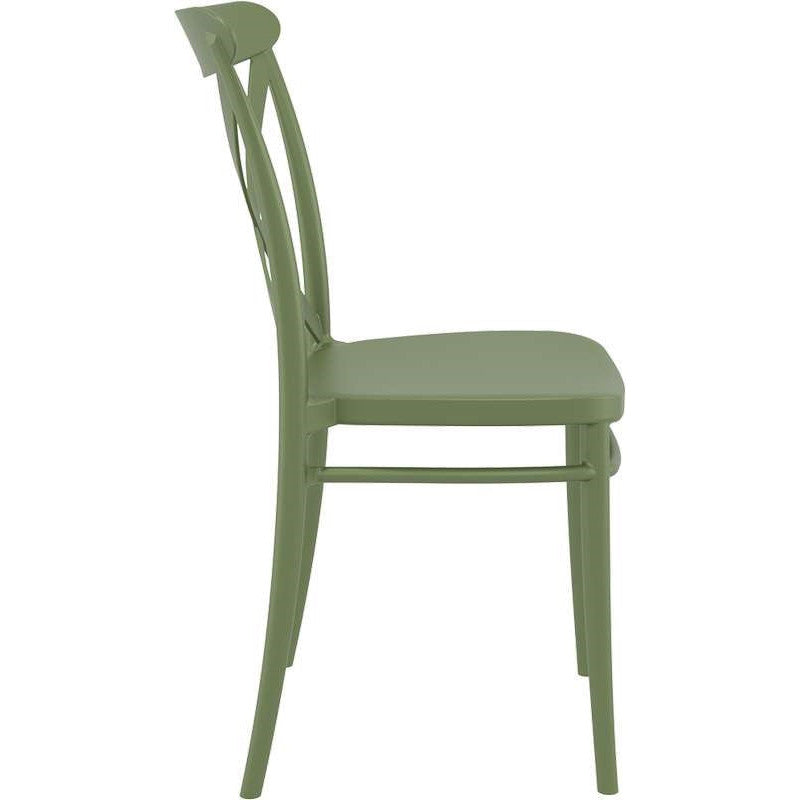 CROSS ΚΑΡΕΚΛΑ OLIVE GREEN ΠΟΛ/ΝΙΟΥ 51x51x87