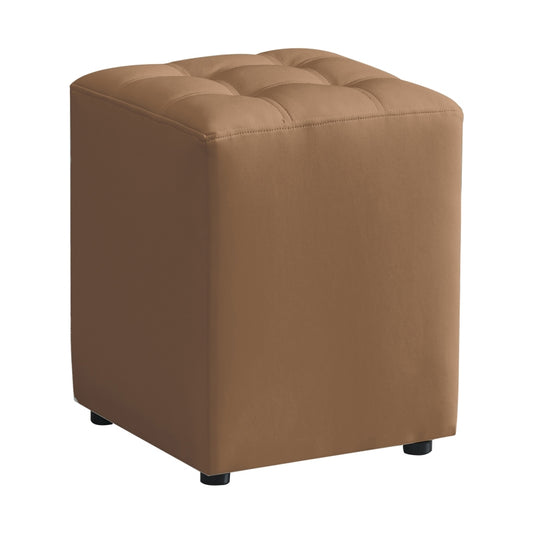 CUBE CAPPUCCINO PU ΣΚΑΜΠΟ 35x35x42