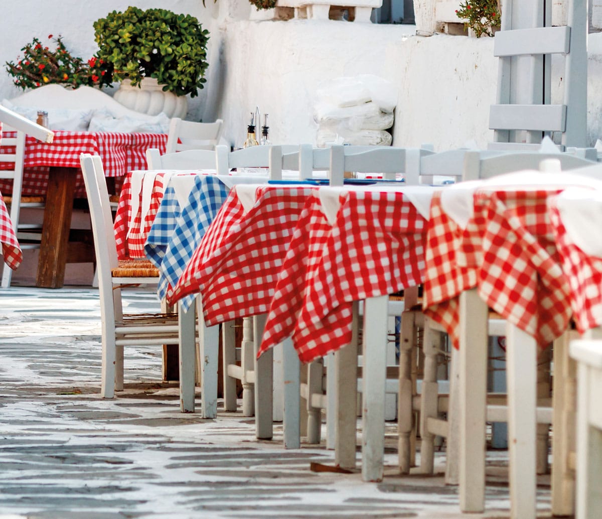 Επαγγελματικό Τραπεζομάντηλο Checks Art Ε8014 145x145εκ Πράσινο