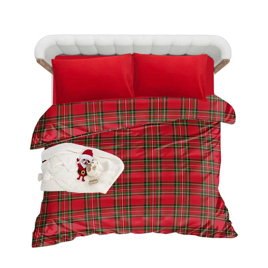 Χριστουγεννιάτικη Παπλωματοθήκη Υπέρ/πλη