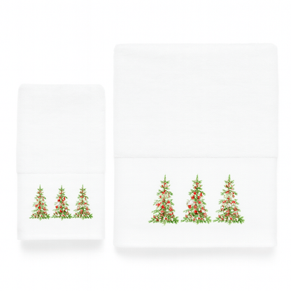 Χριστουγεννιάτικες Πετσέτες (Σετ 2 Τεμ.) Christmas Houses