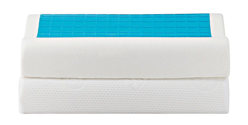 Μαξιλάρι Ύπνου Gel Memory Foam Art 4028 Μέτριο 58x38x12εκ Λευκό