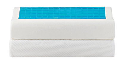 Μαξιλάρι Ύπνου Gel Memory Foam Art 4028 Μέτριο 58x38x12εκ Λευκό
