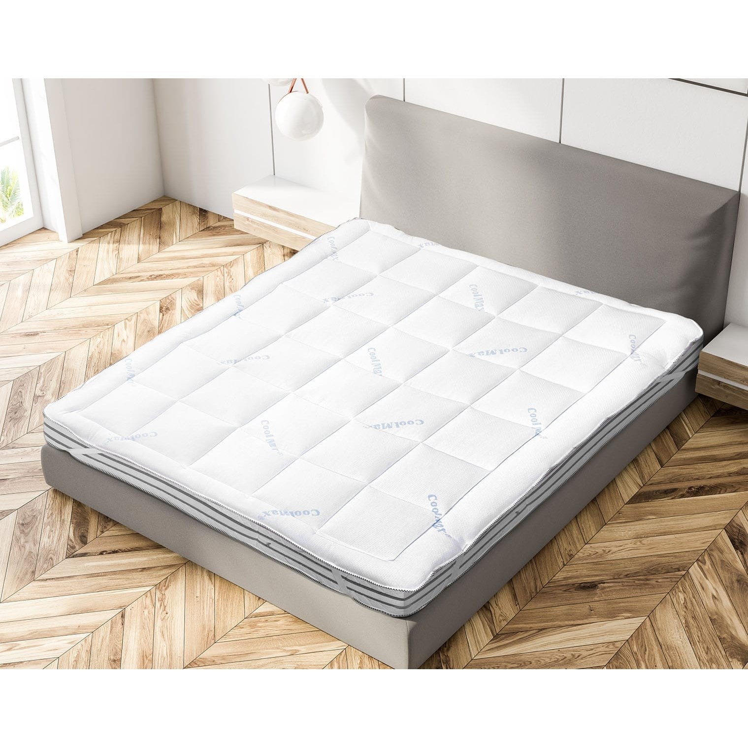 Ανώστρωμα Cool Max Art 4040 σε 12 Διαστάσεις Λευκό 140x200εκ