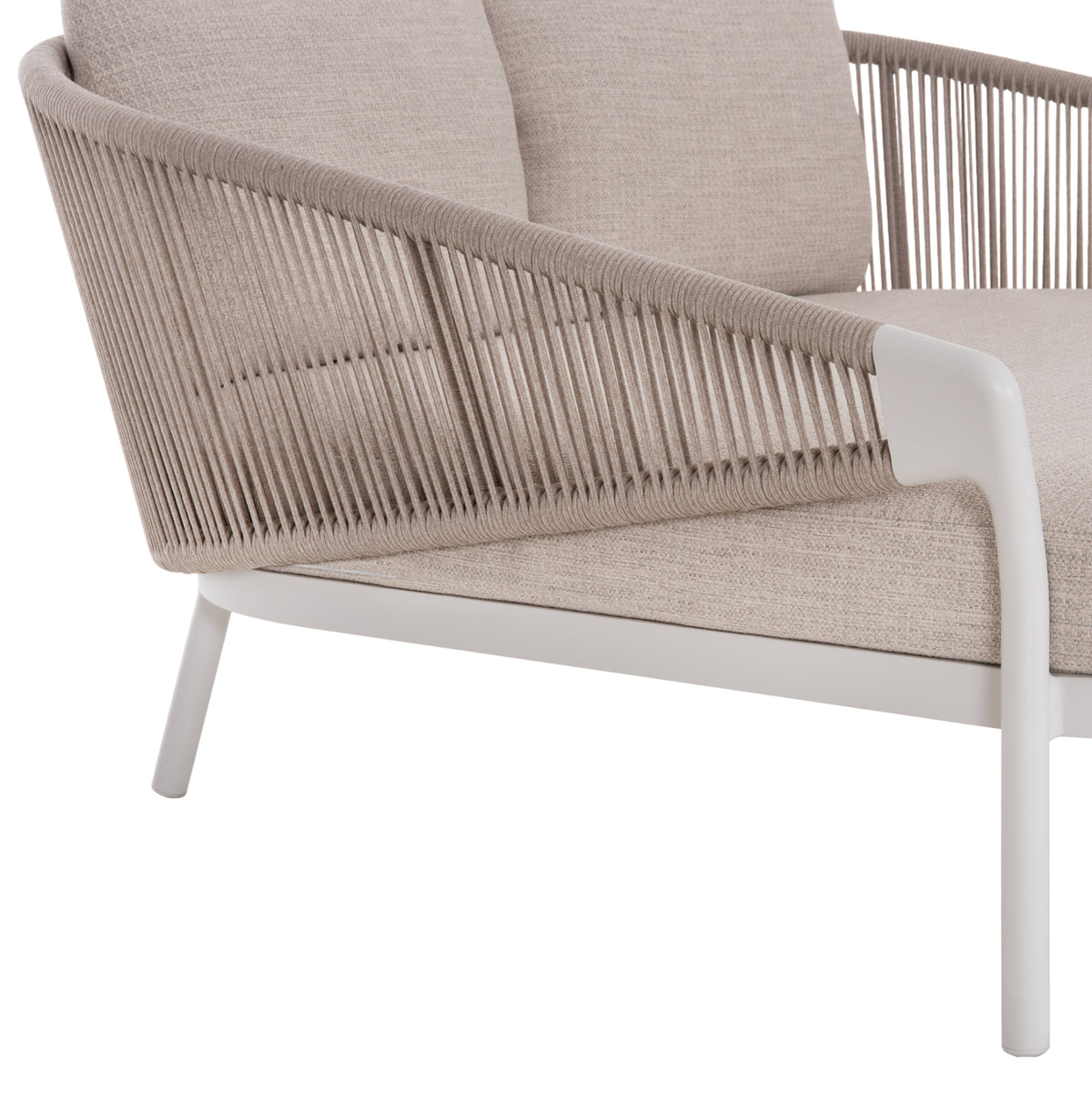 DAYBED XANTION ΛΕΥΚΟ ΑΛΟΥΜΙΝΙΟ ΣΧΟΙΝΙ OLEFIN 157x147x88