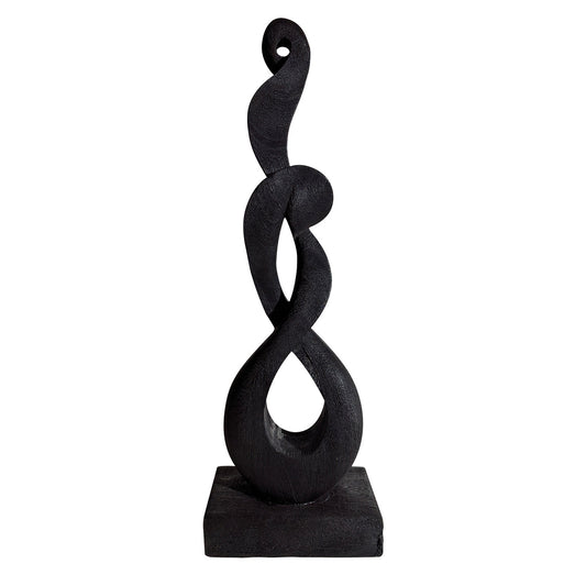 DEI - 03 ΞΥΛΙΝΗ ΦΙΓΟΥΡΑ ΜΑΥΡΗ 25x14x74