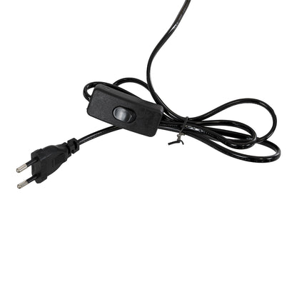 DERYA 02035 Μοντέρνο Επιτραπέζιο Φωτιστικό Πορτατίφ με Ντουί 1 x E27 AC 220-240V IP20 - Μπεζ - Μ12 x Π12 x Υ15