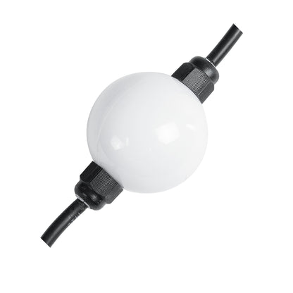 DIGICHAIN 73722 Ψηφιακή Pixel Addressable Γιρλάντα LED 28W 1400lm 360° DC 24V Αδιάβροχο IP65 60 x SMD3535 Chip 20 x Pixel Πολύχρωμο RGB Dimmable SPI/TTL Protocol IC WS2811/SM16703P - Sanan SMD Chip - Μ460 x Π5 x Υ5 - Πακέτο 20 Τεμαχίων