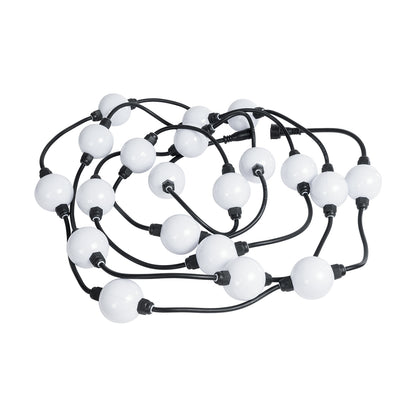 DIGICHAIN 73722 Ψηφιακή Pixel Addressable Γιρλάντα LED 28W 1400lm 360° DC 24V Αδιάβροχο IP65 60 x SMD3535 Chip 20 x Pixel Πολύχρωμο RGB Dimmable SPI/TTL Protocol IC WS2811/SM16703P - Sanan SMD Chip - Μ460 x Π5 x Υ5 - Πακέτο 20 Τεμαχίων