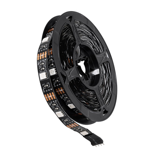 DIGISTRIP 90757 Σετ Ψηφιακής Pixel Addressable Ταινίας με IR Ασύρματο Χειριστήριο LED 36W/5m 2880lm/5m 120° DC 5V με USB 2.0 IP20 150 x SMD5050 Chip/5m 150 x Pixel/5m Πολύχρωμο RGB Dimmable SPI/TTL Protocol - Μ500 x Π1 x Υ0.2 - Ρολό 5 Μέτρων