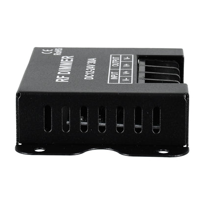 DIMMERME 73310 Σετ Dimmer με RF Ασύρματο Χειριστήριο με 1 x 30A 720W Κανάλι DC 12-24V 30A 720W Max IP20 - RF2.4Ghz - Μ8.7 x Π6.2 x Υ2