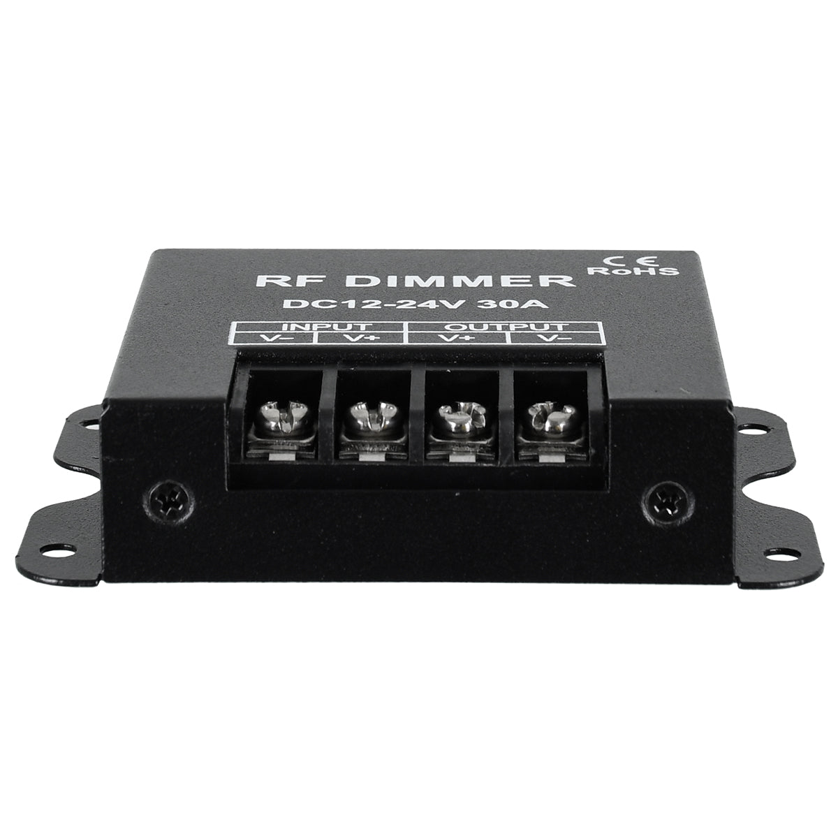 DIMMERME 73310 Σετ Dimmer με RF Ασύρματο Χειριστήριο με 1 x 30A 720W Κανάλι DC 12-24V 30A 720W Max IP20 - RF2.4Ghz - Μ8.7 x Π6.2 x Υ2