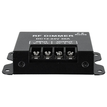 DIMMERME 73310 Σετ Dimmer με RF Ασύρματο Χειριστήριο με 1 x 30A 720W Κανάλι DC 12-24V 30A 720W Max IP20 - RF2.4Ghz - Μ8.7 x Π6.2 x Υ2