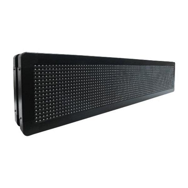 DISPLAY 90300 Κυλιόμενη Ψηφιακή Επιγραφή P10 Διπλής Όψης LED AC 220-240V Αδιάβροχο IP65 Ψυχρό Λευκό 6000K - WiFi Control μέσω FK APP - Αισθητήρας Θερμοκρασίας & Υγρασίας - Μ104 x Π12 x Υ20