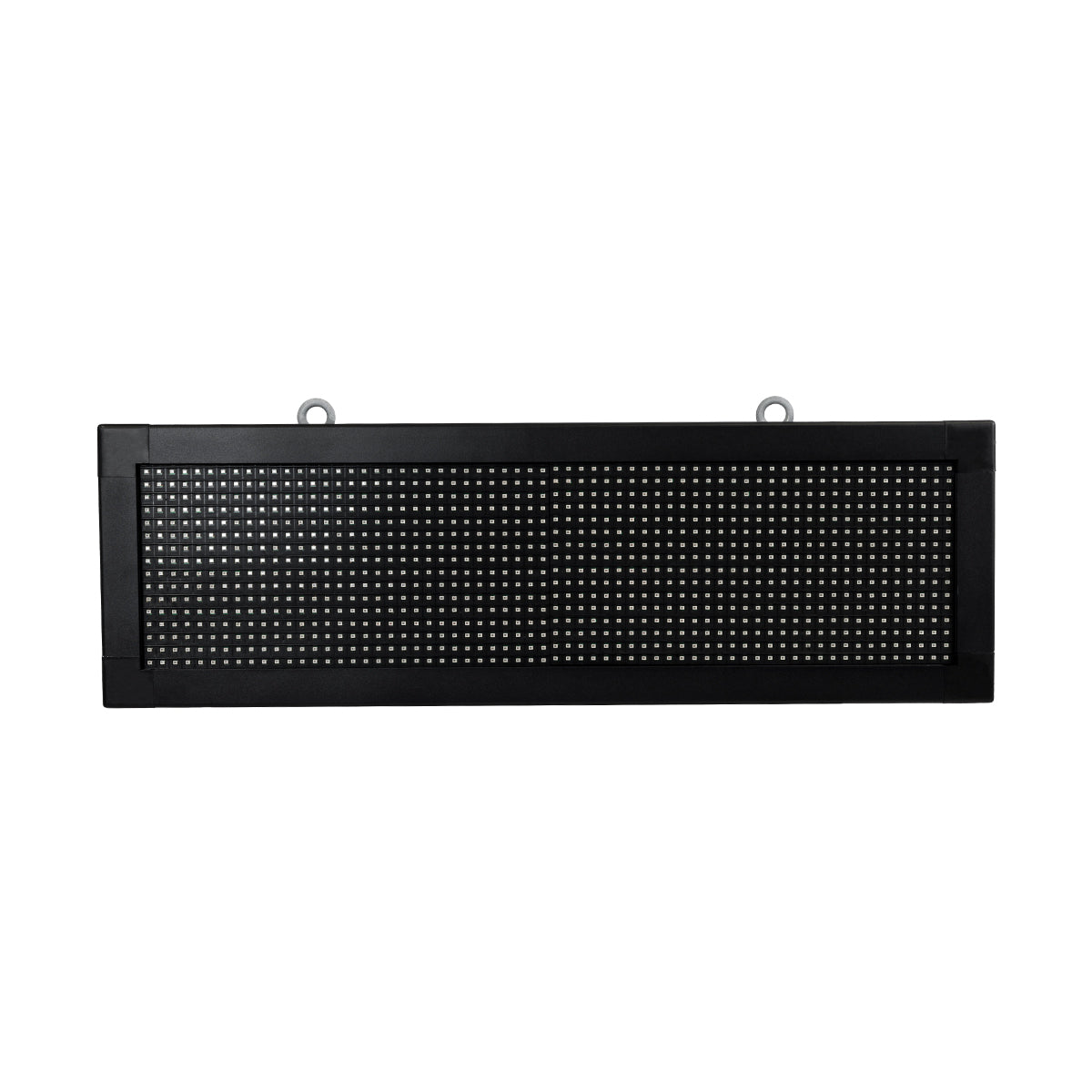 DISPLAY 90319 Κυλιόμενη Ψηφιακή Επιγραφή 64x16cm P10 Διπλής Όψης LED AC 220-240V Αδιάβροχο IP65 Πορτοκαλί - WiFi Control μέσω FK APP - Αισθητήρας Θερμοκρασίας & Υγρασίας - Μ70.5 x Π11 x Υ22.5