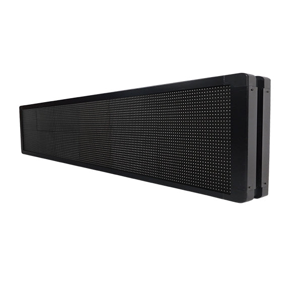 DISPLAY 90330 Κυλιόμενη Ψηφιακή Επιγραφή P10 Διπλής Όψης LED AC 220-240V Αδιάβροχο IP65 Ψυχρό Λευκό 6000K - WiFi Control μέσω FK APP - Αισθητήρας Θερμοκρασίας & Υγρασίας - Μ168 x Π12 x Υ40