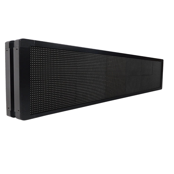 DISPLAY 90330 Κυλιόμενη Ψηφιακή Επιγραφή P10 Διπλής Όψης LED AC 220-240V Αδιάβροχο IP65 Ψυχρό Λευκό 6000K - WiFi Control μέσω FK APP - Αισθητήρας Θερμοκρασίας & Υγρασίας - Μ168 x Π12 x Υ40