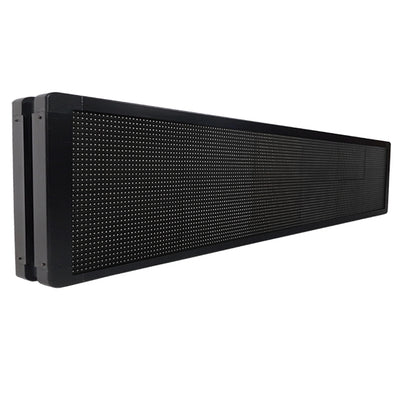 DISPLAY 90330 Κυλιόμενη Ψηφιακή Επιγραφή P10 Διπλής Όψης LED AC 220-240V Αδιάβροχο IP65 Ψυχρό Λευκό 6000K - WiFi Control μέσω FK APP - Αισθητήρας Θερμοκρασίας & Υγρασίας - Μ168 x Π12 x Υ40