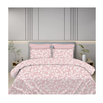 Σετ Σεντόνια 2x(2,45x2,60εκ) + 2x(52x72εκ) Daisy Dusty Rose