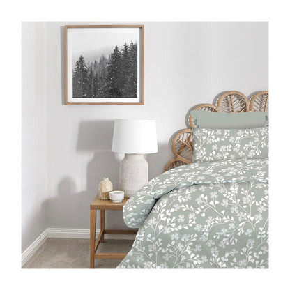 Παπλωματοθήκες Μονές Daisy Grey