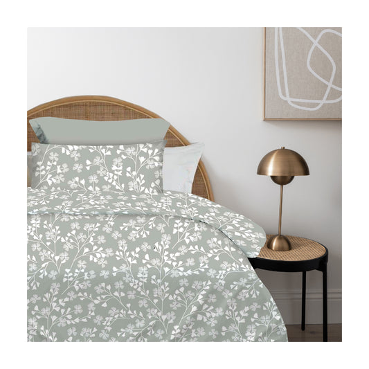 Σετ Σεντόνια 2x(1,75x2,60εκ) + 1x(52x72εκ) Daisy Grey