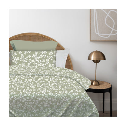 Σετ Σεντόνια 2x(1,75x2,60εκ) + 1x(52x72εκ) Daisy Olive